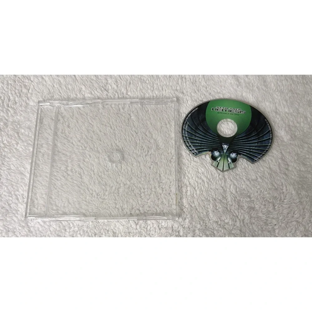 Star Trek Nemesis PC CD ROM 2003 Vtg Promo Desktop RARE WIN 98 2000 XP MAC